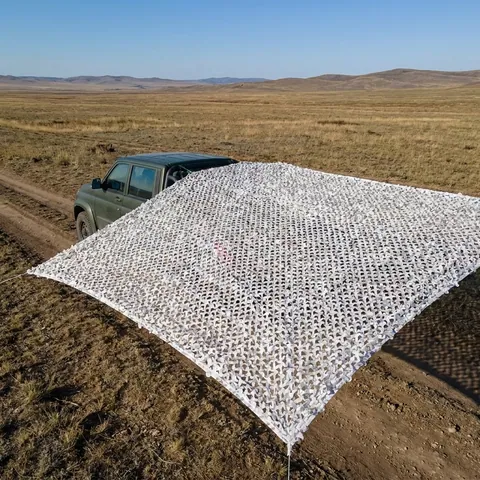 Маскувальна сітка Militex для авто Зимовий мультикам 5х5м (площа 25 кв.м.) — фото 1