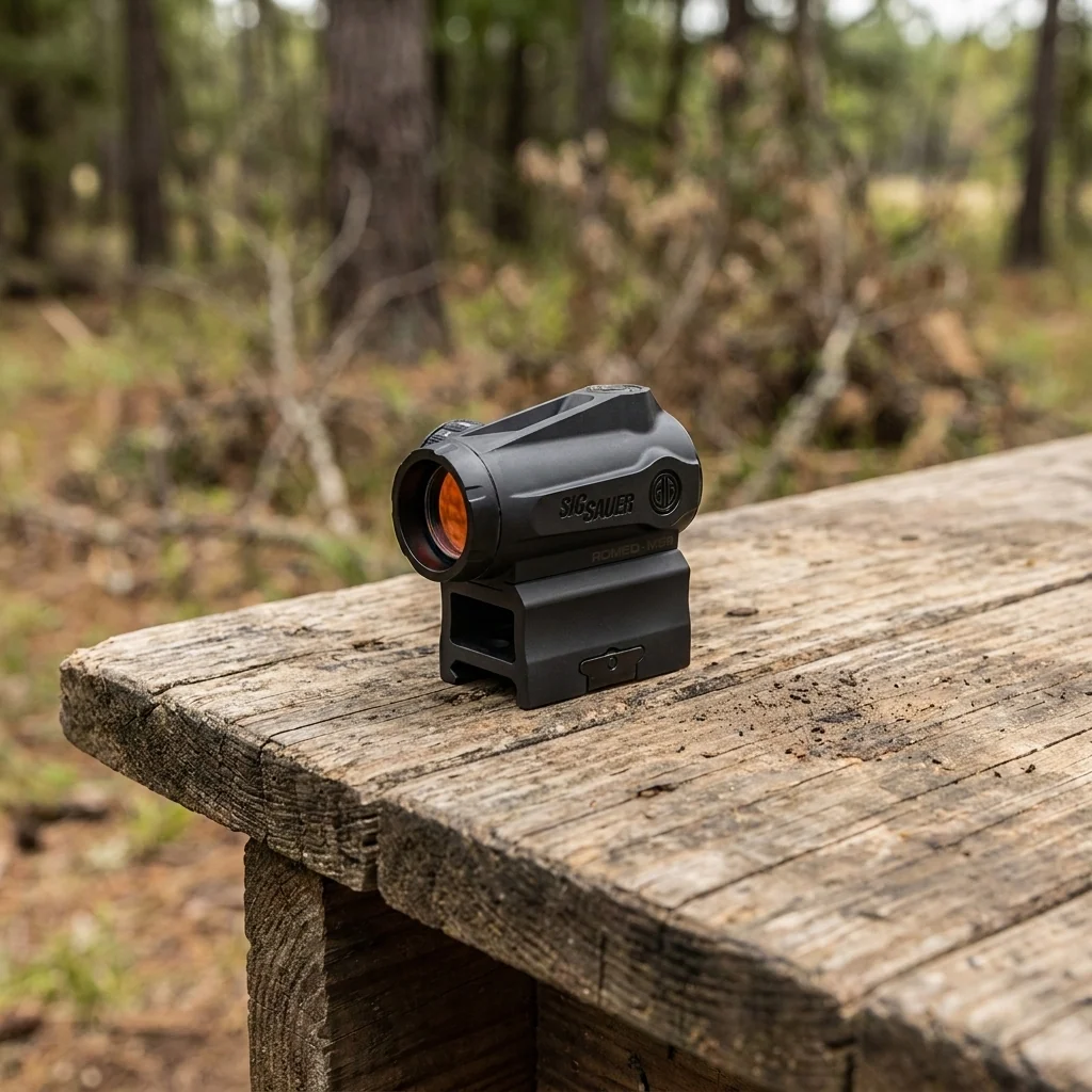 Коліматорний приціл Sig Sauer Optics Romeo MSR Gen II 1x20mm 2 MOA Red Dot (SORMSR101) (09462)