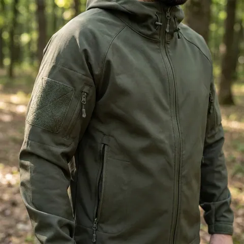 Куртка Stalker SoftShell Олива (7225), XXXXL — фото 2
