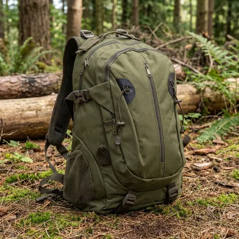 Вологостійкий рюкзак Patrol Molle 25л Олива — фото 3