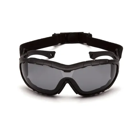 Захисні окуляри Pyramex V3T (gray) Anti-Fog, сірі, Чорний — фото 5