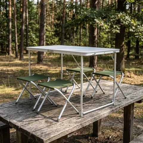 Набір розкладних меблів Pinguin Furniture Set — Зелений