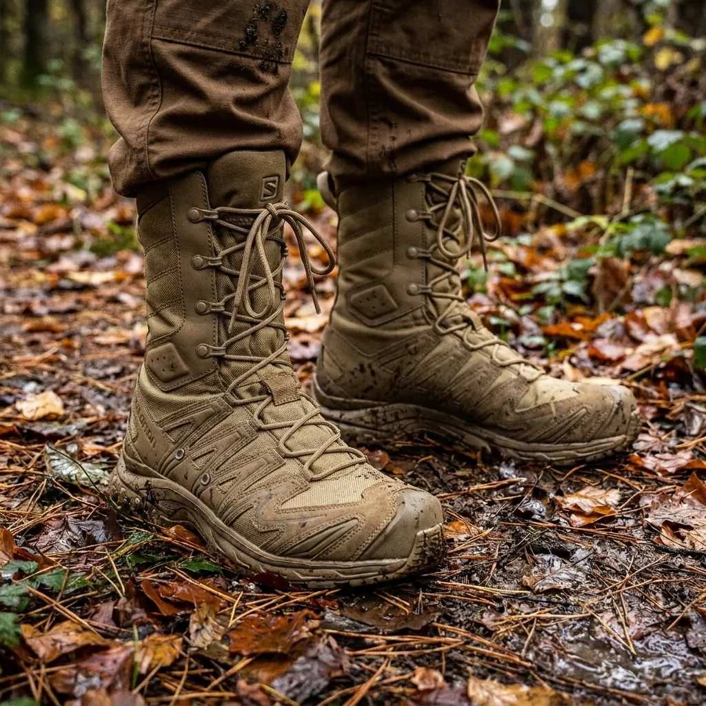 Черевики Salomon XA Forces JUNGLE Койот 40р (2/3)