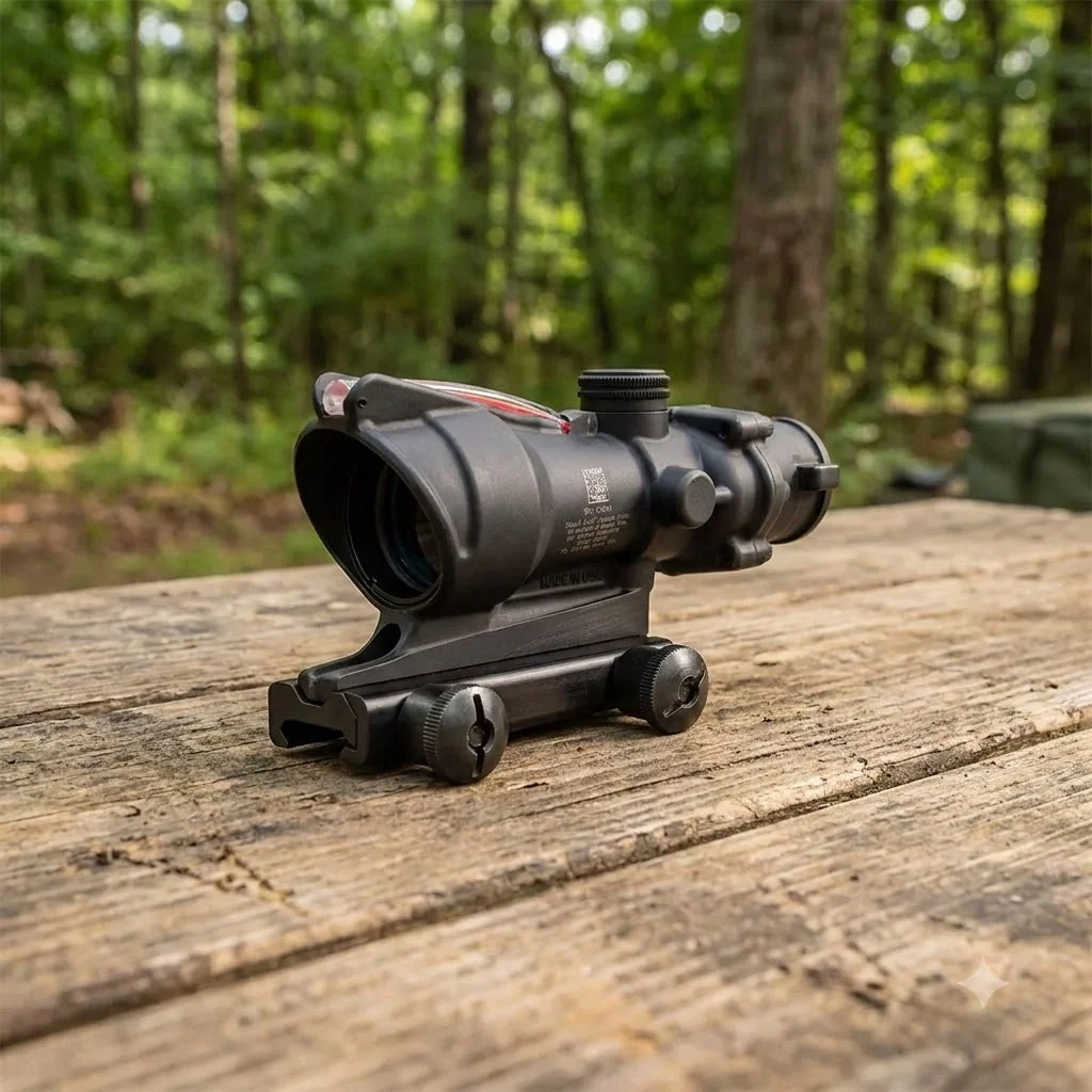Приціл оптичний Trijicon ACOG 4x32 Red Chevron BAC NS
