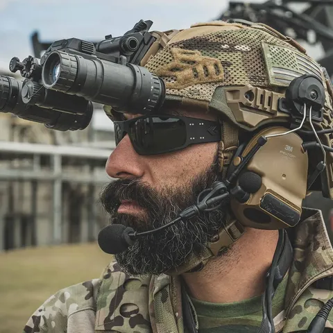 Захисні окуляри Gatorz Magnum Photochromic ANSI Z87.1 Mil-Spec Ballistic, Black Cerakote - GZ-01-005 — фото 6