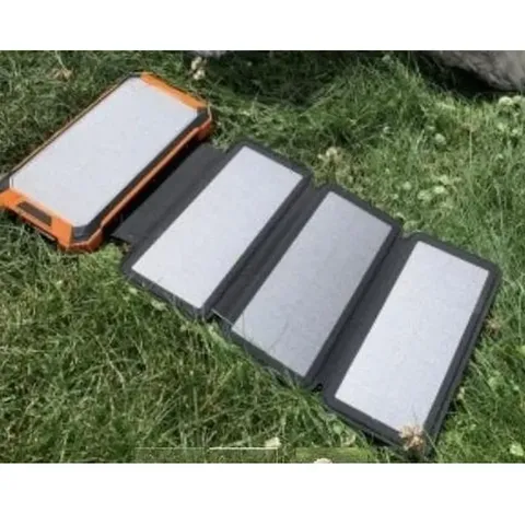 Powerbank із вбудованою сонячною панеллю 20000 мАг 6xUSB Факел — фото 2