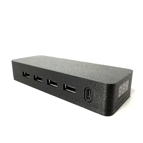 Перехідник живлення Kiborg для заряджання телефона від FPV батареї XT60 4xUSB + Type-C PD — фото 4