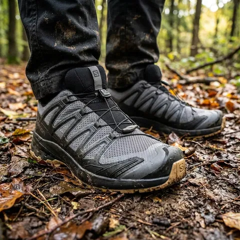 Кросівки Salomon XA PRO Forces 6 Castlerock/Gum/Black – легкі тактичні кросівки з Quicklace та Contagrip