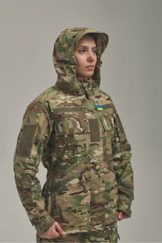 Жіноча тактична куртка FC Combat Fit, мультикам — фото 4