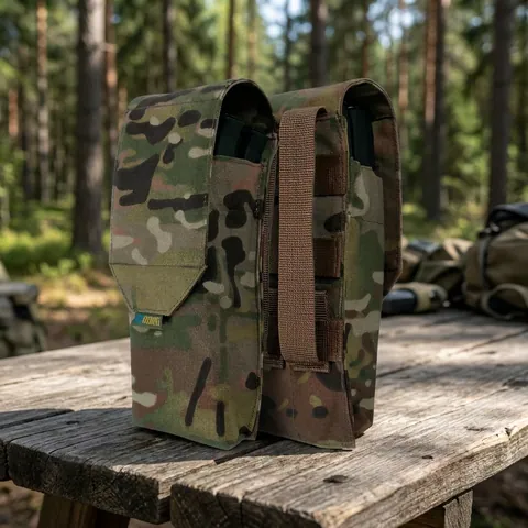 Підсумок під 2 магазина KIBORG GU Double Mag Pouch Мультикам