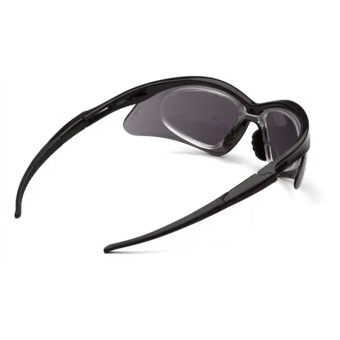 Окуляри Pyramex PMXtreme RX (gray) Anti-Fog, сірі з діоптрійною вставкою, Чорний — фото 6