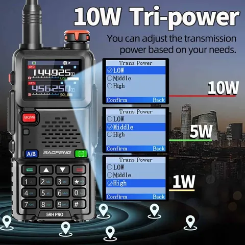Рація Baofeng UV-5RH 10W Type-C — фото 4