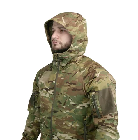 Тактична куртка Twill GEN I | Multicam | Літня військова куртка без підкладки — фото 4