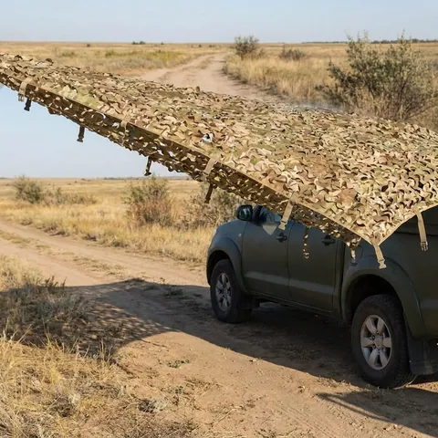 Маскувальна сітка Militex для окопів та бліндажів Мультикам індивідуального розміру (50 грн за 1 кв.м.)