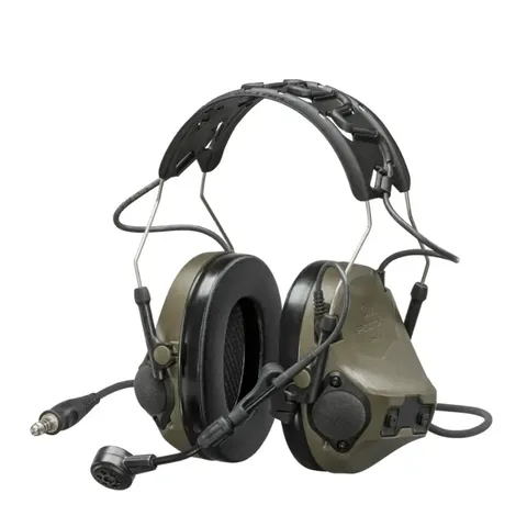 Навушники активні 3M MT14H418A-86 GN PELTOR™ ComTac™ VIII, зелені, 4-контакт (NATO) — фото 3