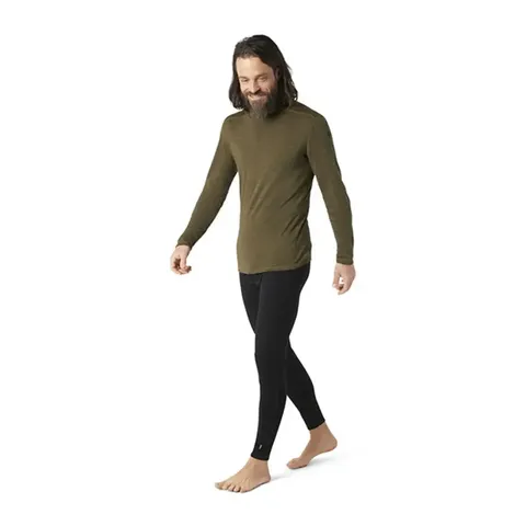 Термокофта чоловіча Smartwool Merino 250 Baselayer Crew Boxed чорна — фото 3