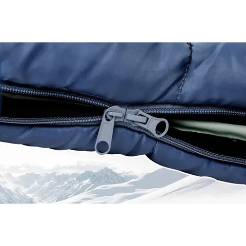 Спальник з капюшоном Naturehike MJ600 CNK2300SD014, темно-блакитний — фото 7