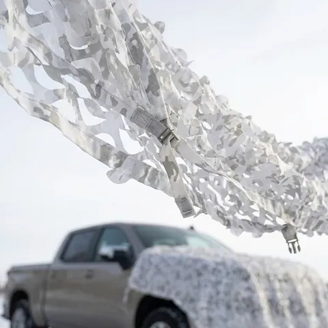 Маскувальна сітка Militex для авто Зимовий мультикам 3х5м (площа 15 кв.м.) — фото 3