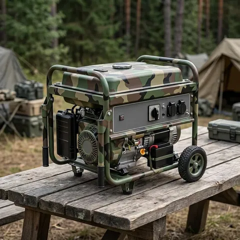 Бензиновий генератор «Könner & Söhnen» KS 7000E 1/3