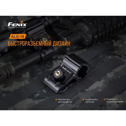 Кріплення на зброю для ліхтарів Fenix ALG-18 — фото 6