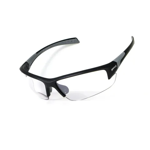 Окуляри біфокальні фотохромні (захисні) Global Vision Hercules-7 Bifocal (+2.5) photochromic (clear), фотохромні прозорі, Чорний — фото 4