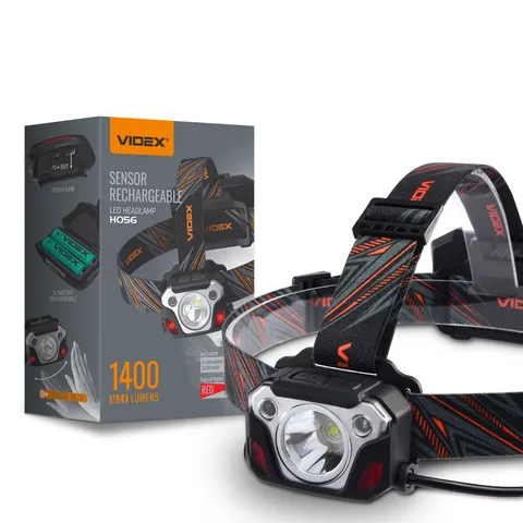 Налобний світлодіодний ліхтарик VIDEX VLF-H056 1400Lm 6500K — фото 2