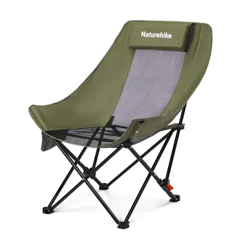 Стілець складаний Naturehike Sea Star 002 CNK2550JJ019, вуглецева сталь, олива — фото 2