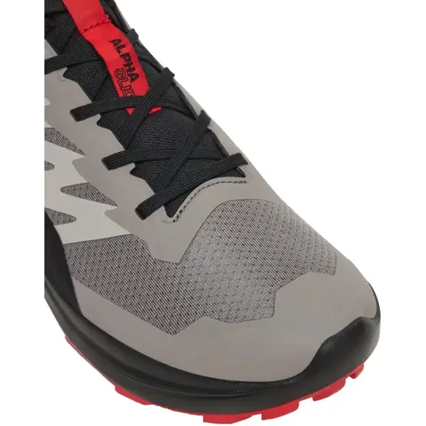 Чоловічі кросівки Salomon ALPHAGLIDE для міста та активного руху Cloudburst Black / Fiery Red — фото 7