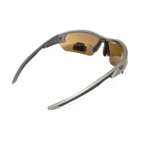 Захисні окуляри Venture Gear Tactical Semtex 2.0 Gun Metal (bronze) Anti-Fog, коричневі в оправі кольору "темний металік", Темний металік — фото 4