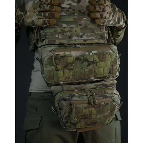 Комплект (захист живота + сумка) Militex Cordura original USA Мультикам розмір — фото 9