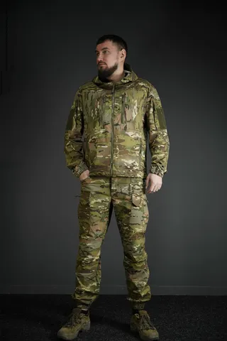 Тактичний костюм Tactical Flex Pro FS (4WStretch) Мультикам (куртка та штани) — фото 8