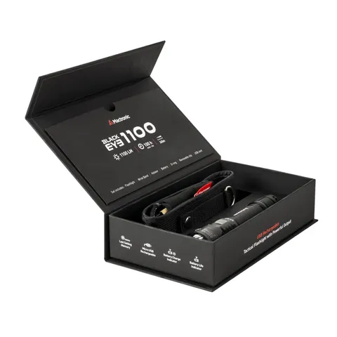 Ліхтар тактичний Mactronic Black Eye 1100 (1100 Lm) USB Rechargeable (THH0043) — фото 6