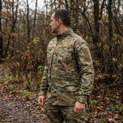 Польвий кітель Forsage Rip-Stop — Мультикам з вологостійкою обробкою