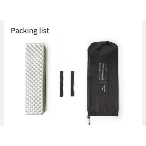 Килимок складаний IXPE Naturehike CNK2450WS044, алюмінієва плівка, 195x60х1,8 см, синій — фото 4