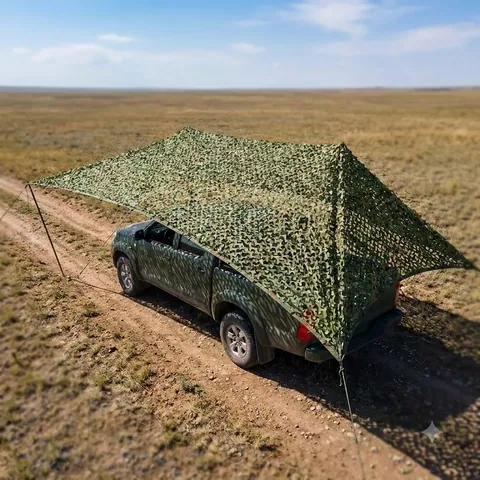 Маскувальна сітка Militex для авто Камуфляж 6х8м (площа 48 кв.м.) — фото 1