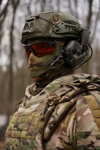 Захист шиї mod. 1 з балістичним захистом 2 клас Militex cordura USA Мультикам — фото 9