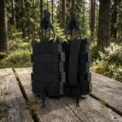 Посилений підсумок Kiborg GU Single Mag Pouch Чорний
