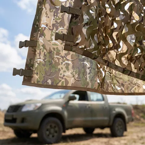 Маскувальна сітка Militex для окопів та бліндажів Мультикам 5х8м (площа 40 кв.м.) — фото 3