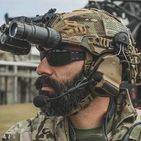 Захисні окуляри Gatorz Magnum Photochromic ANSI Z87.1 Mil-Spec Ballistic, OD Green Cerakote - GZ-01-205 — фото 7