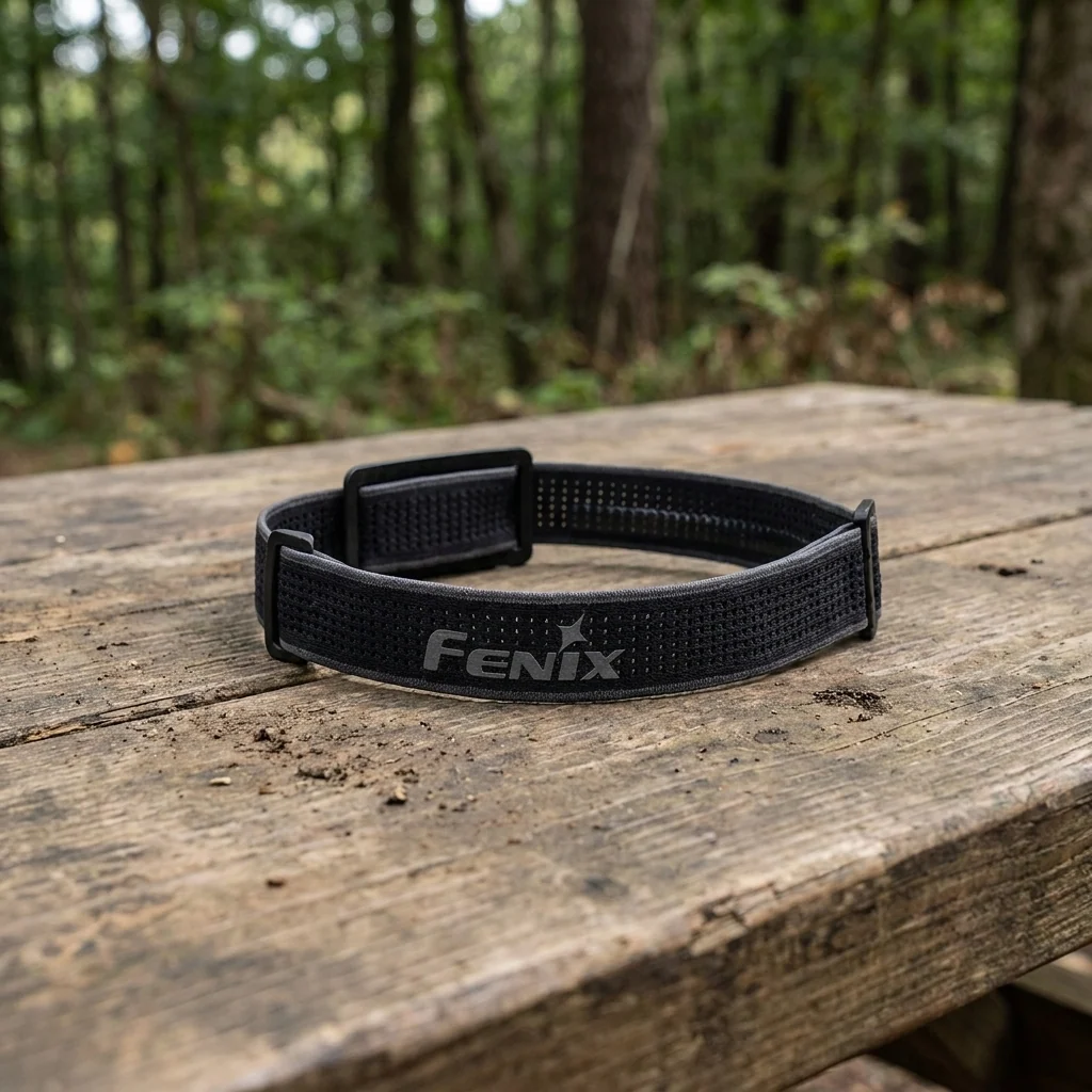 Пов'язка Fenix одинарна для налобних ліхтарів, чорна non-reflective