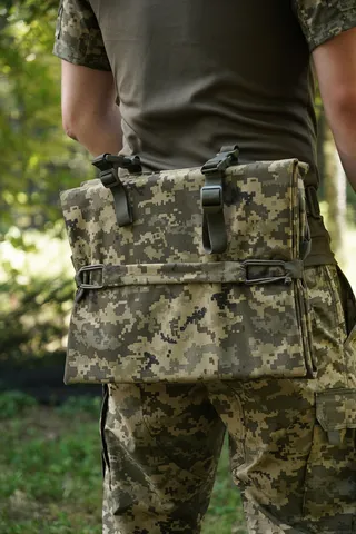 Швидкоз'ємний чотирьохсекційний каремат п'ятиточка піксель П-4 Оксфорд — фото 9
