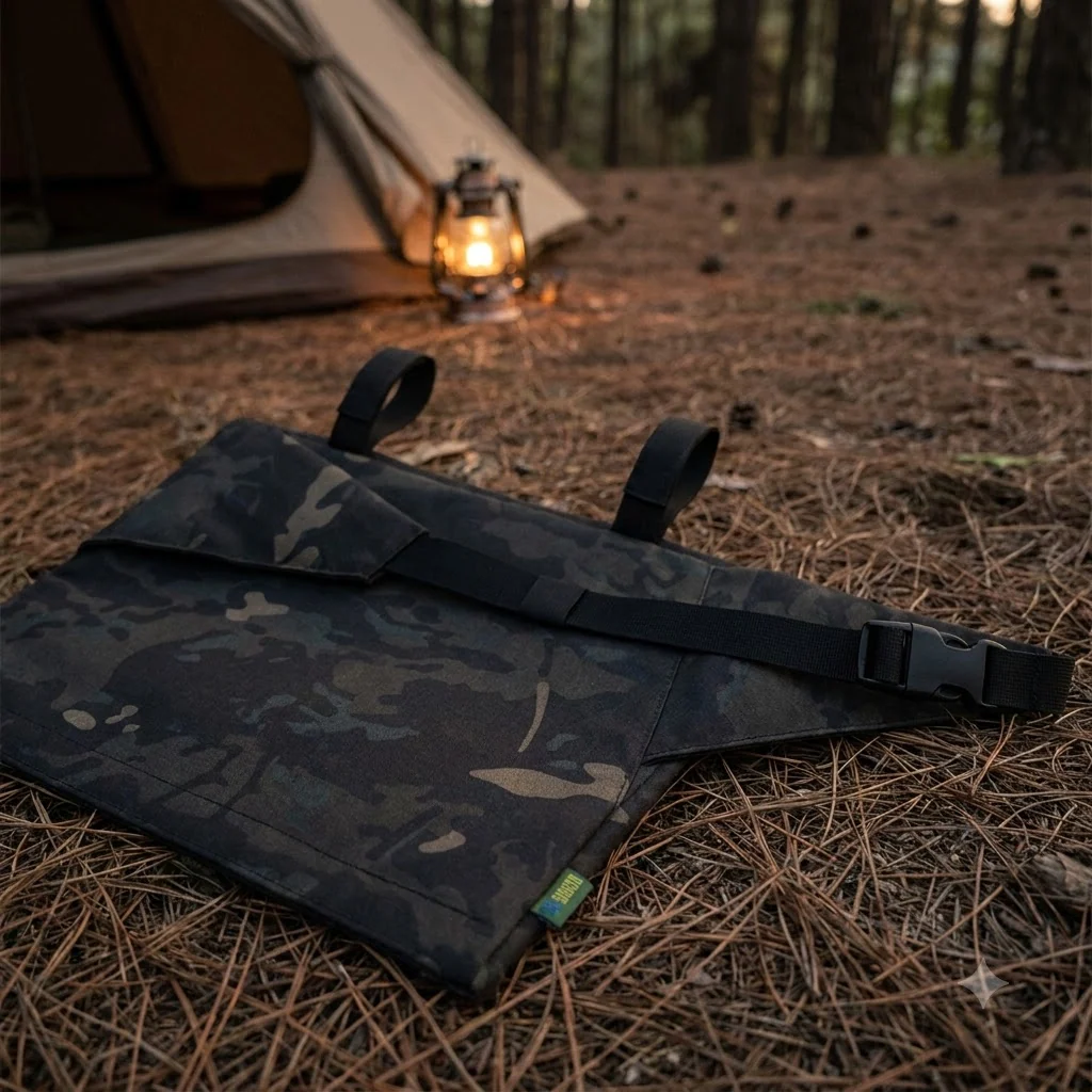 Каремат-сидушка Kiborg 20mm Cordura Black Multicam під броню