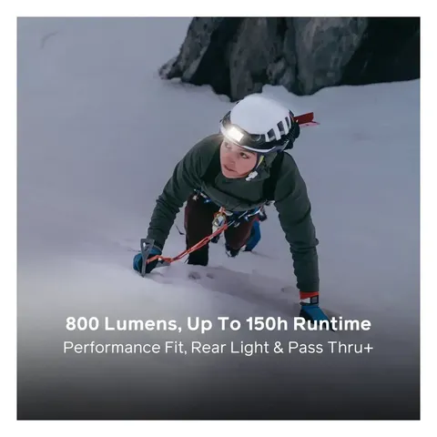 Ліхтар налобний Biolite Headlamp 800, Midnight — Сірий/Чорний — фото 12