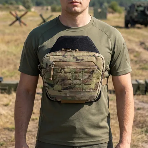 Комплект сумка-напашник M + балістичний захист 1 клас Cordura original USA Militex