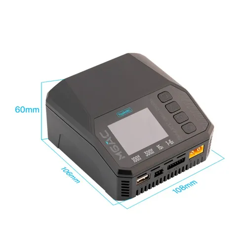 Зарядний пристрій ToolkitRC M6AC (AC 100W / DC 300W) — фото 8