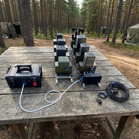 Купольний РЕБ на авто "Фантом" на 5 діапазони (400-1000МГц)
