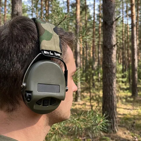 Навушники активні тактичні шумоподавлюючі Sordin Supreme Pro X Оливковий (Ranger Green)