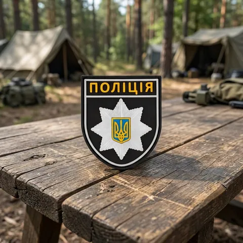 ПВХ патч Поліція стандарт