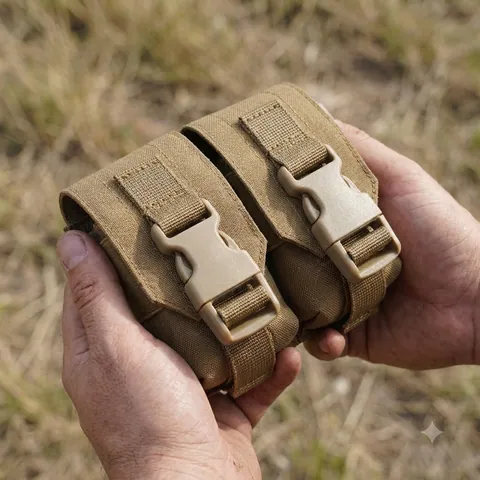 Підсумок під 2 гранати Kiborg GU Double Mag Pouch (Койот) — фото 3