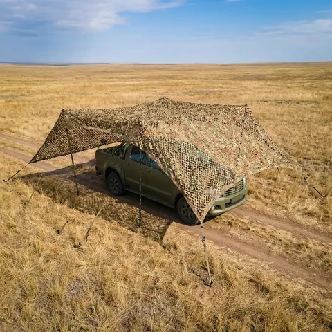 Маскувальна сітка Militex для окопів та бліндажів Степовий мультикам 10х15м (площа 150 кв.м.)